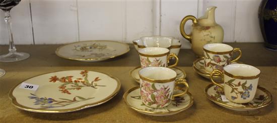 Royal Worcester ivory vessels